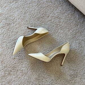 MNG brand new Cream High Heels